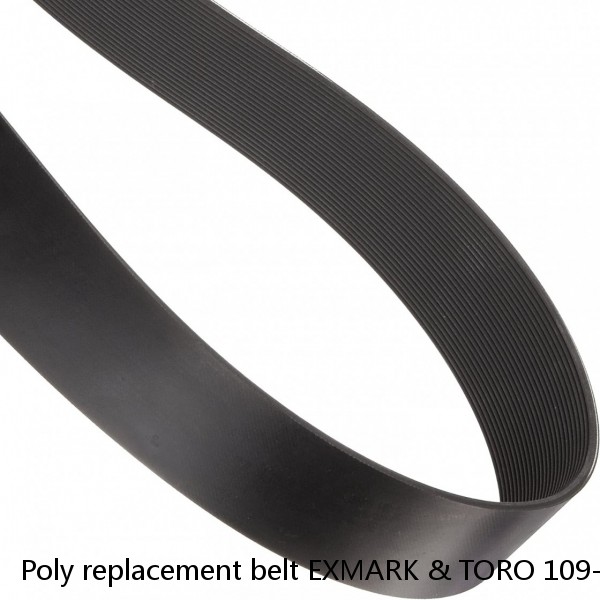 Poly replacement belt EXMARK & TORO 109-9023 1099023 NEXT LAZER Z WITH 72" DECK