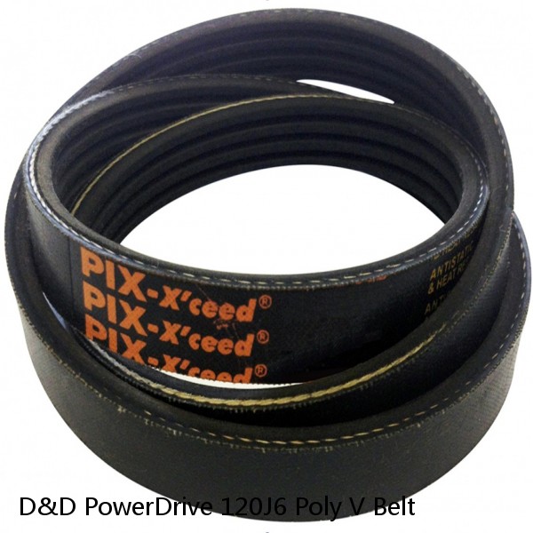 D&D PowerDrive 120J6 Poly V Belt