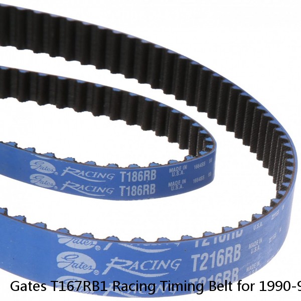 Gates T167RB1 Racing Timing Belt for 1990-99 Eclipse/Talon/Laser Turbo 4g63 DSM