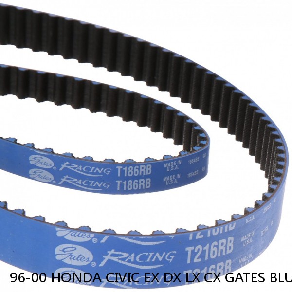 96-00 HONDA CIVIC EX DX LX CX GATES BLUE RACING TIMING BELT WATER PUMP TENSIONER