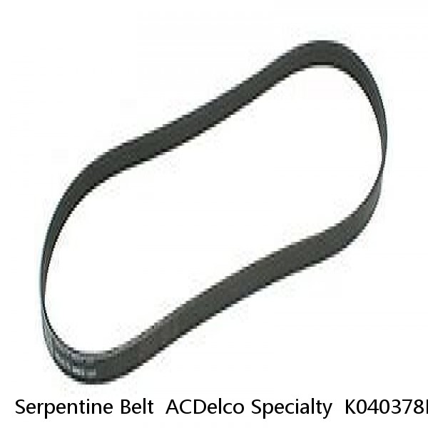 Serpentine Belt  ACDelco Specialty  K040378HD