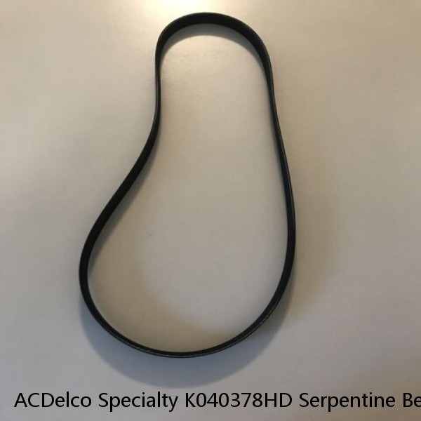 ACDelco Specialty K040378HD Serpentine Belt