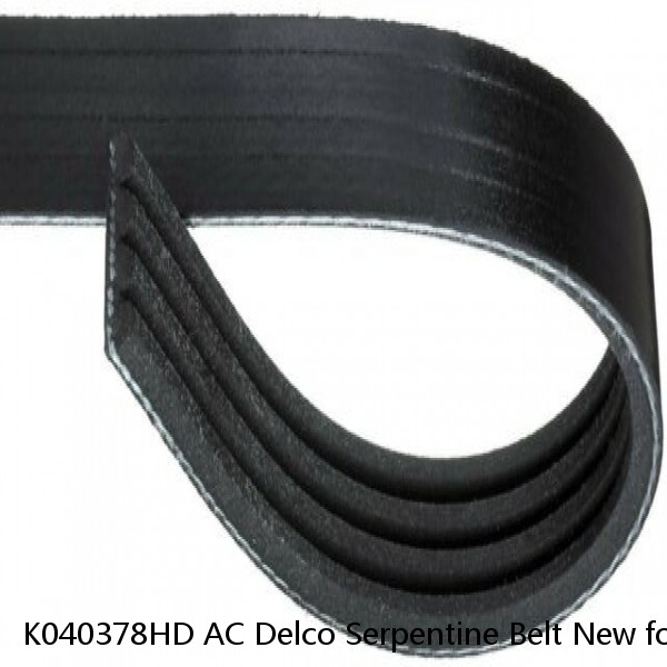 K040378HD AC Delco Serpentine Belt New for Chevy Avalanche Express Van Suburban