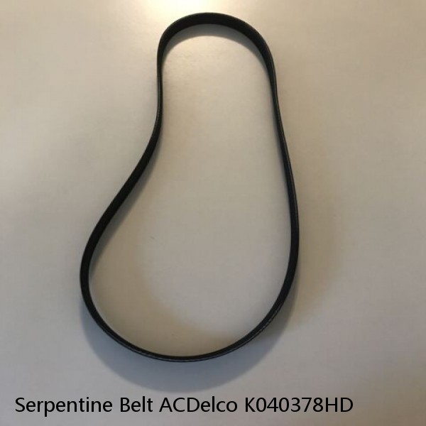 Serpentine Belt ACDelco K040378HD